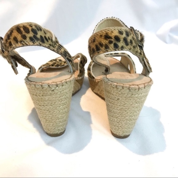 Leather and Fur Spanish Espadrille Sandel 🤍 - Picture 4 of 7